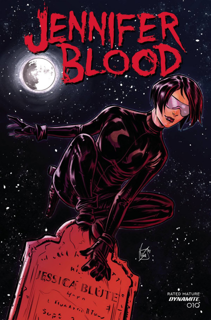 Jennifer Blood #10 (Federici Cover)