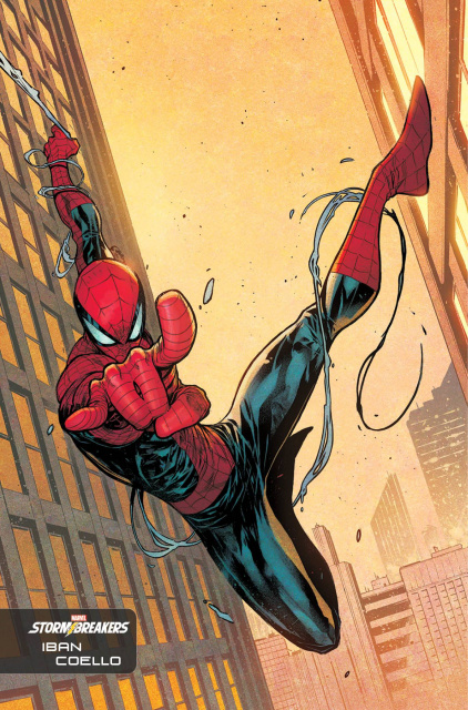 The Amazing Spider-Man #54 (Coello Stormbreakers Cover)