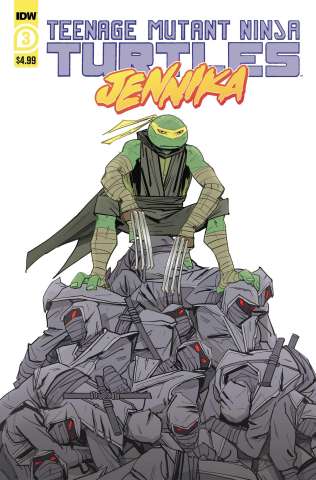 Teenage Mutant Ninja Turtles: Jennika #3 (Revel Cover)