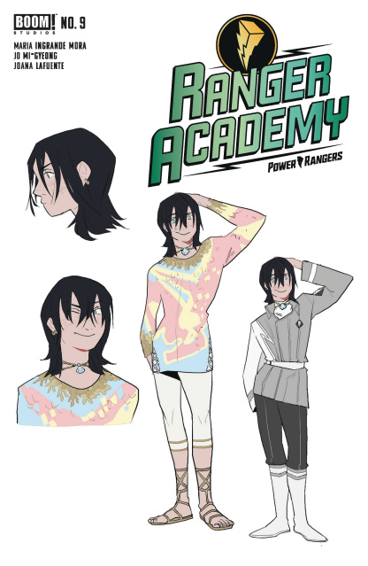 Ranger Academy #9 (Character Design Mi-Gyeong Cover)