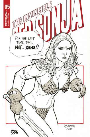 The Invincible Red Sonja #5 (Cho Cover)