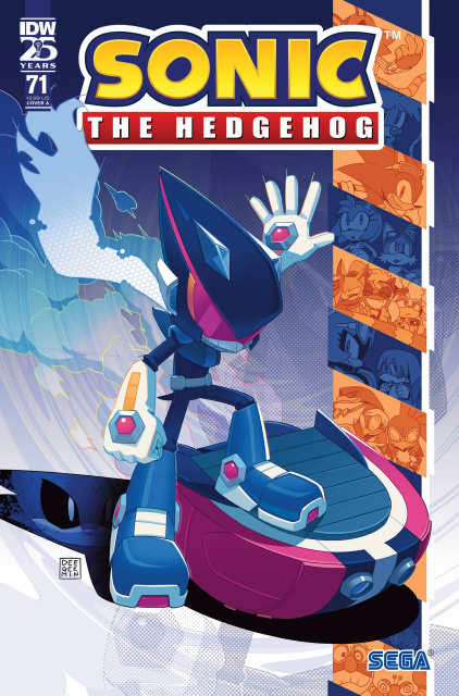 Sonic the Hedgehog #71 (Kim Cover)