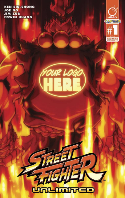 Street Fighter Unlimited #1 (Retailer Cover)