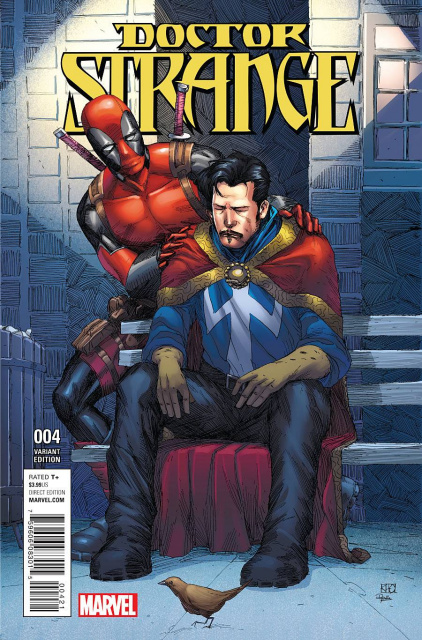 Doctor Strange #4 (Deadpool Cover)