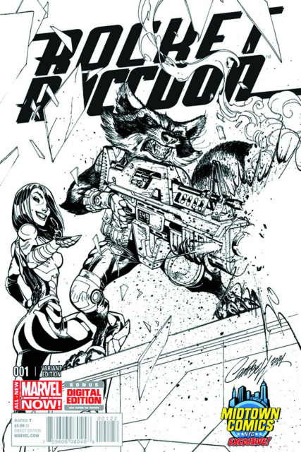 Rocket Raccoon #1 (Midtown Campbell Cover)
