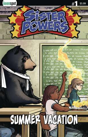 Sister Powers: Summer Vacation #1 (Mike Norton Cover)