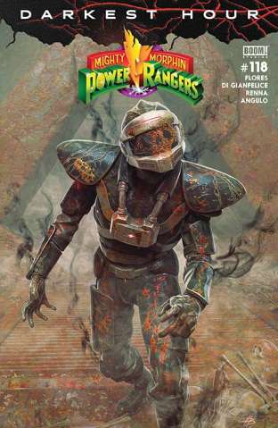 Mighty Morphin Power Rangers #118 (Dark Grid Barends Cover)