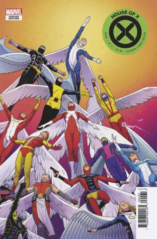 House of X #4 (Cabal Character Decades Cover)