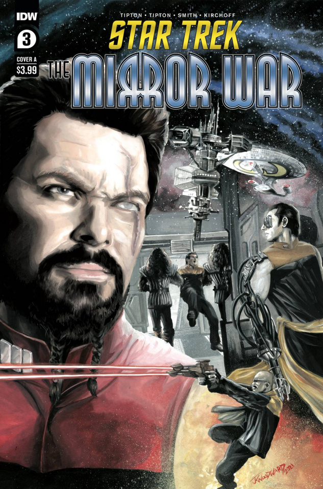 Star Trek: The Mirror War #3 (Woodward Cover)