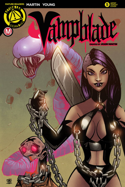 Vampblade #5 (Trom Cover)