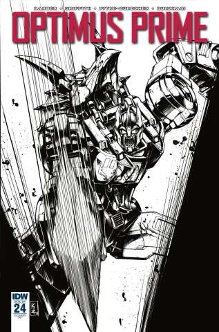 Optimus Prime #24 (10 Copy Zama Cover)