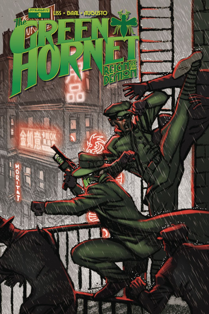 The Green Hornet: Reign of the Demon #3 (Moritat Cover)