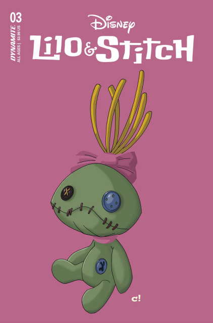 Lilo & Stitch #3 (Rousseau Color Bleed Cover)