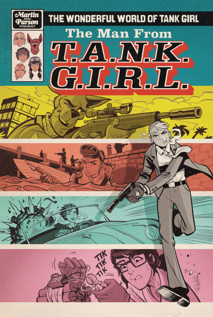 The Wonderful World of Tank Girl #3 (Parson Cover)