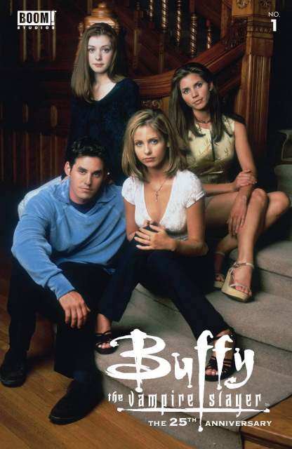 Buffy the Vampire Slayer: 25th Anniversary #1 (Scooby Gang Photo Cover)