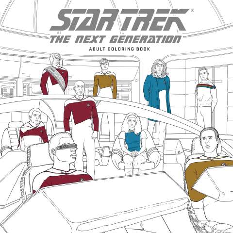 Star Trek: The Next Generation Adult Coloring Book Vol. 1
