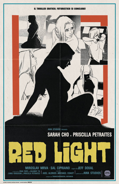 Red Light #4 (Erotic Film Homage Cover)