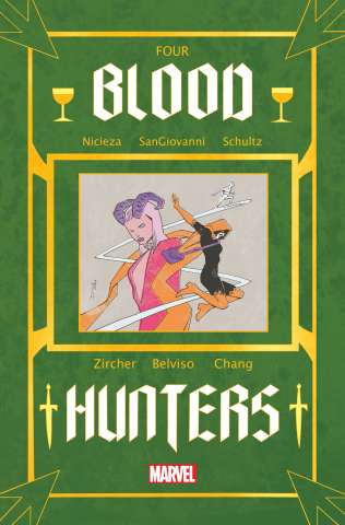 Blood Hunters #4 (Declan Shalvey Book Cover)