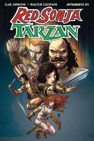 Red Sonja / Tarzan #5 (Geovani Cover)
