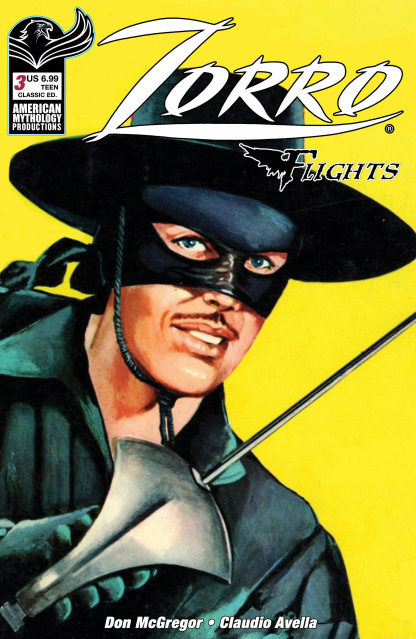 Zorro: Flights #3 (Classic Cover)