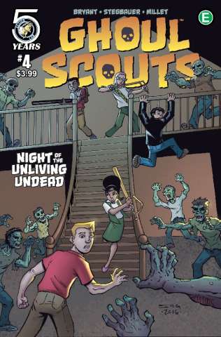 Ghoul Scouts: Night of the Unliving Undead #4 (Bryant Cover)