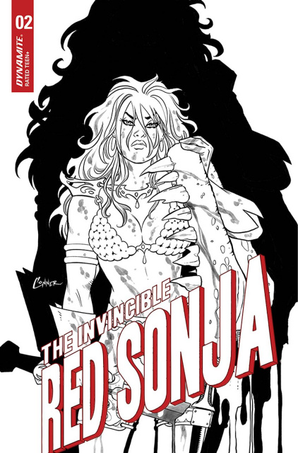 The Invincible Red Sonja #2 (15 Copy Conner Line Art Cover)