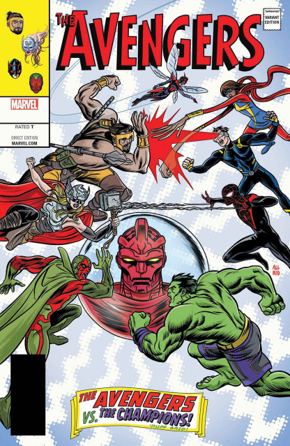 Avengers #672 (Allred Cover)