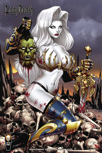 Lady Death: Demonic Omens #2 (Naughty Edition)