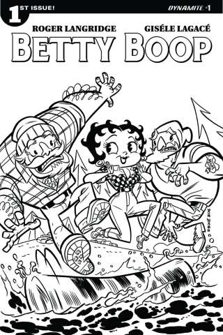 Betty Boop #1 (Bone Coloring Book Cover)