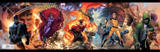 The Uncanny Inhumans #1 (Cheung Gatefold Cover)