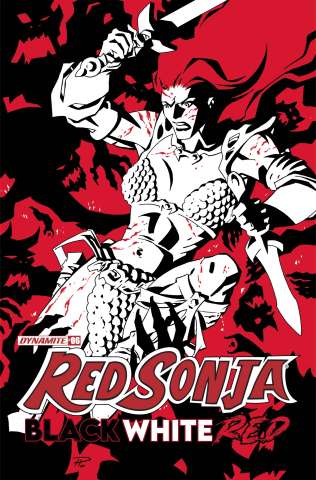 Red Sonja: Black, White, Red #7 (Hester Cover)