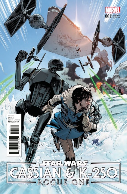 Star Wars: Rogue One - Cassian & K-2SO #1 (Larraz Cover)