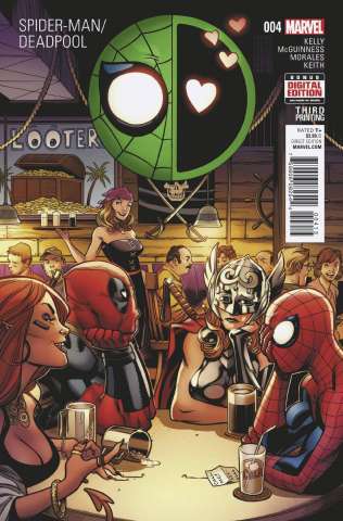 Spider-Man / Deadpool #4 (McGuinness 3rd Printing)