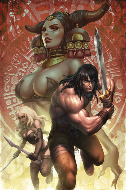The Cimmerian: Red Nails #2 (Kendrick Lim Cover)