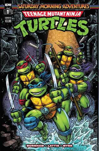 Teenage Mutant Ninja Turtles: Saturday Morning Adventures #1 (Eastman Cover)