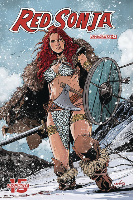 Red Sonja #13 (Laming Cover)