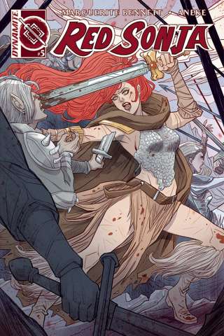 Red Sonja #5 (Sauvage Cover)