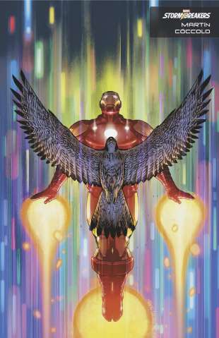 The Invincible Iron Man #9 (Coccolo Stormbreakers Cover)