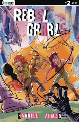 Rebel Grrrls #2 (Robert Ahmad Cover)