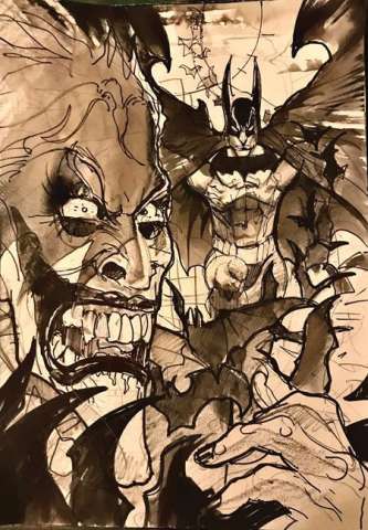 Batman & The Joker: The Deadly Duo #7 (Simon Bisley Joker & Batman Card Stock Cover)