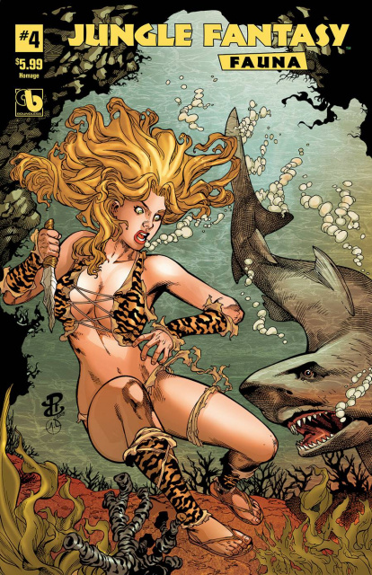 Jungle Fantasy: Fauna #4 (Homage Cover)