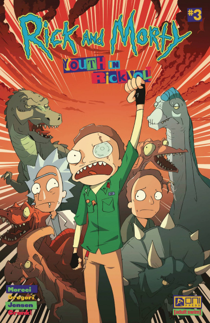 Rick and Morty: Youth in Rickvolt #3 (Hiroi De Cover)