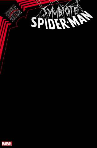 Symbiote Spider-Man: King in Black #1 (Black Blank Cover)