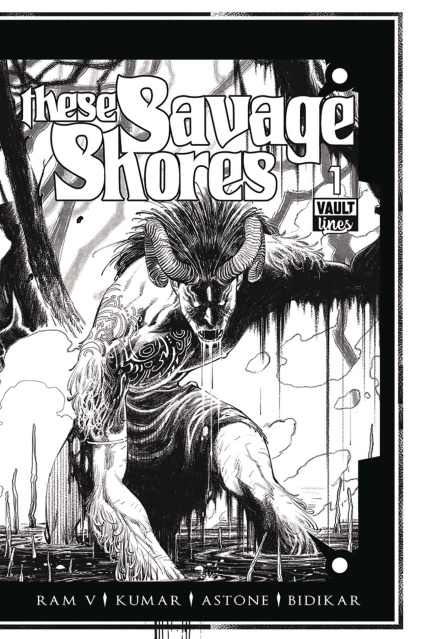 These Savage Shores #1 (B&W Cover)