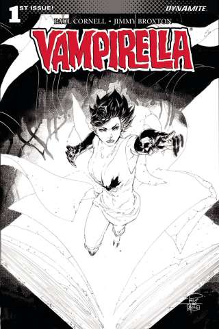 Vampirella #1 (20 Copy Tan B&W Cover)