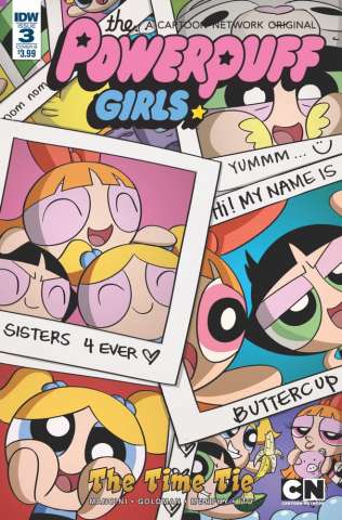 The Powerpuff Girls: Time Tie #3 (Cung Cover)