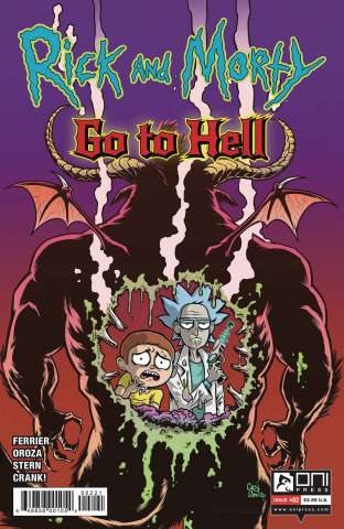 Rick and Morty Go to Hell #2 (Crosland Cover)