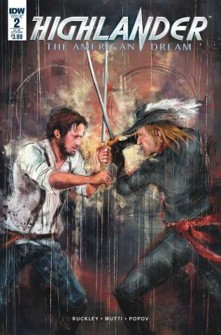Highlander: The American Dream #2 (Subscription Cover)