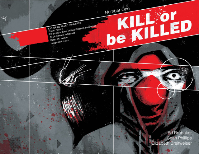 Kill or be Killed #1 (4th Printing)