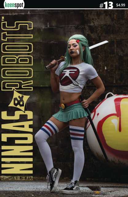 Ninjas & Robots #13 (Torey Vaughan Cosplay Cover)
